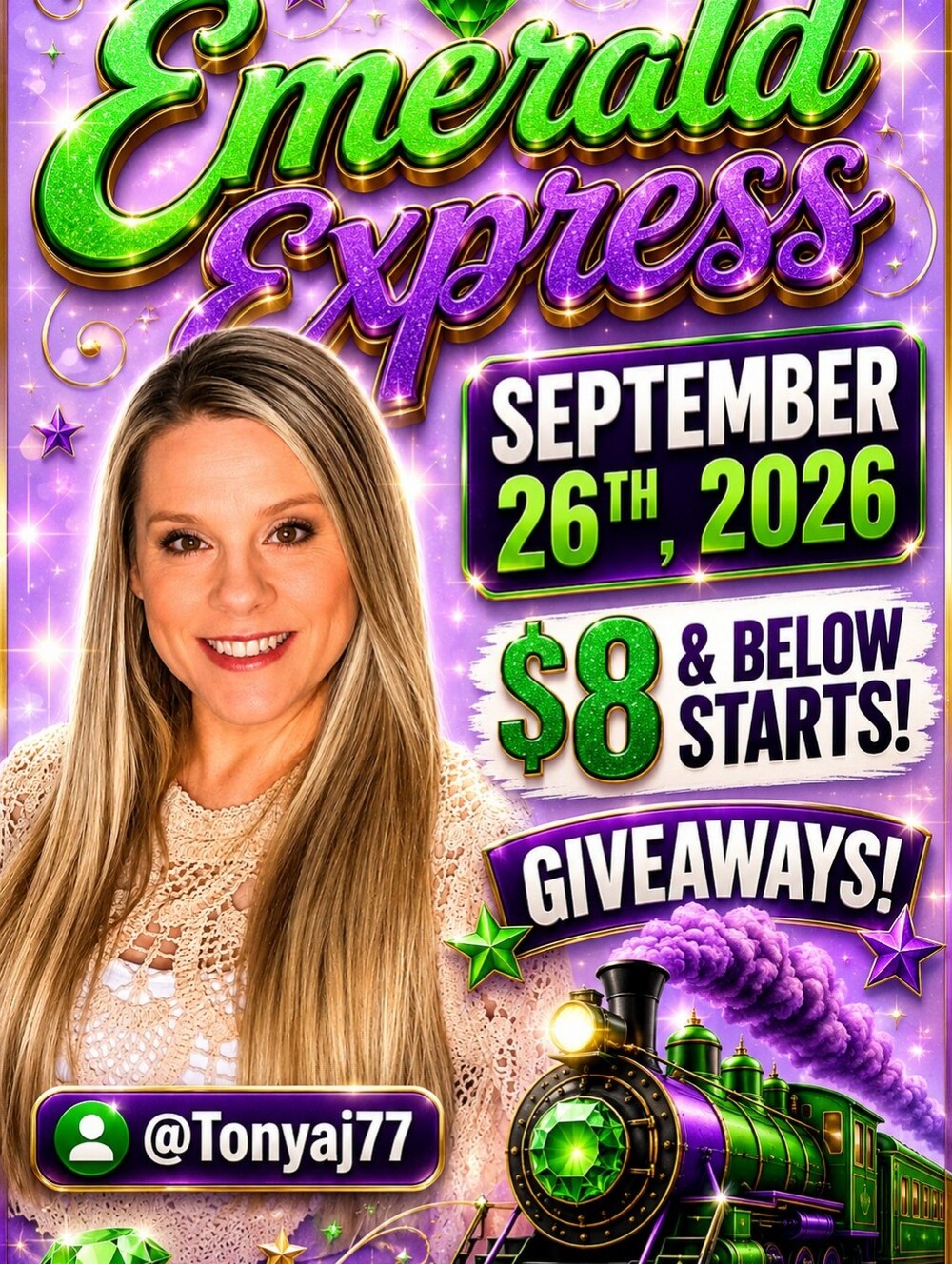 🚨Greeneyediva78🚨9/26💚🚂The Emerald Expres💚🚂 - Picture 8 of 13